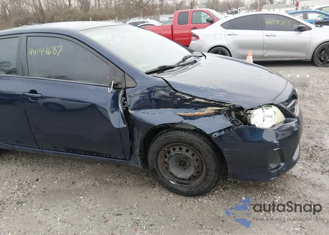 2011 Toyota Corolla Le z USA, uszkodzony, nr VIN 2T1BU4EE2BC629938